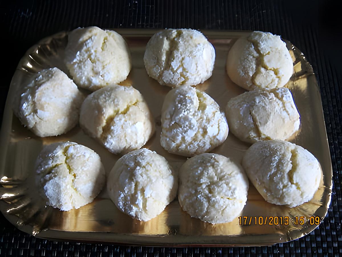 recette Biscuits rapide saveur citron