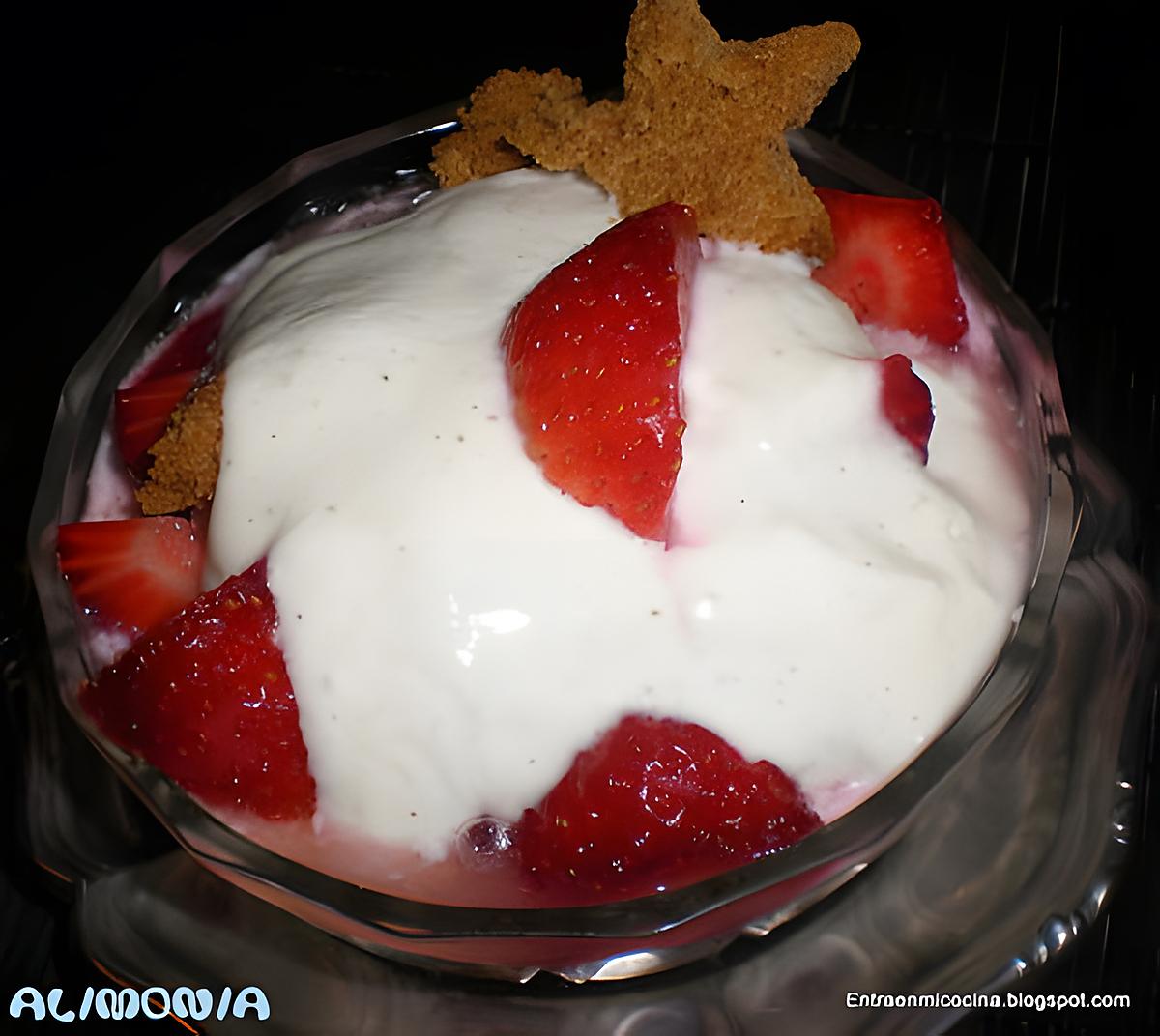 recette DOUCEURS AUX FRAISES