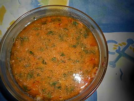 recette tourteau vinaigrette a la tomate