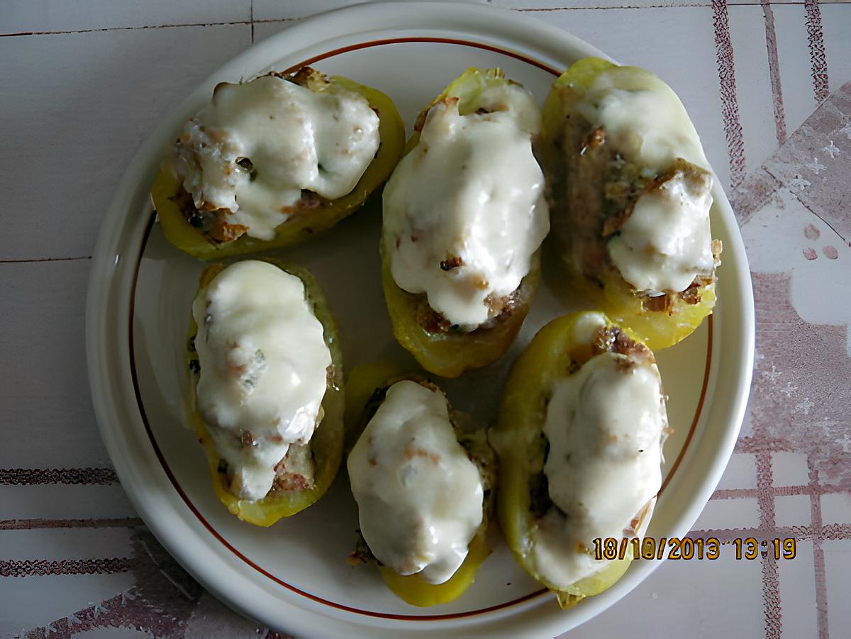 recette Pommes de terre farcies