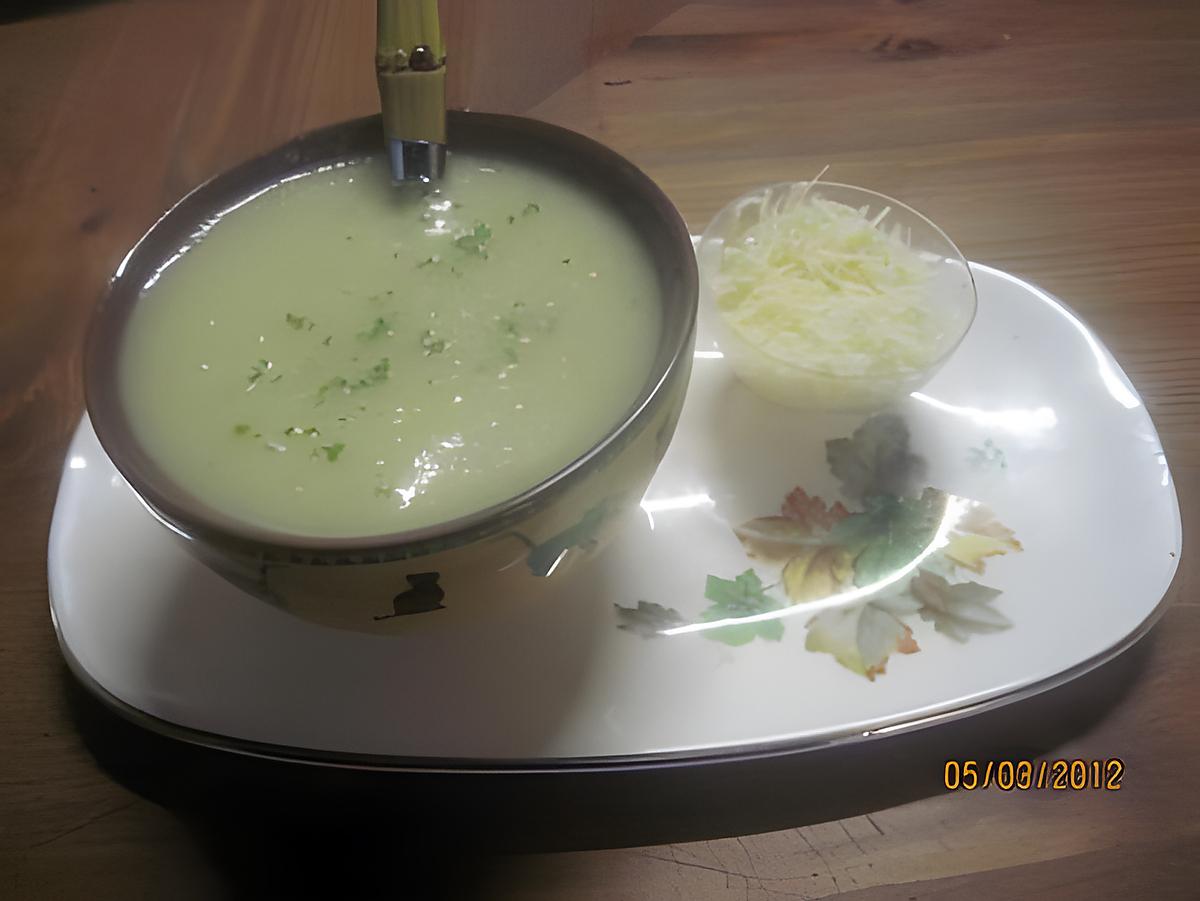 recette Velouté de chou rave et chouchou.