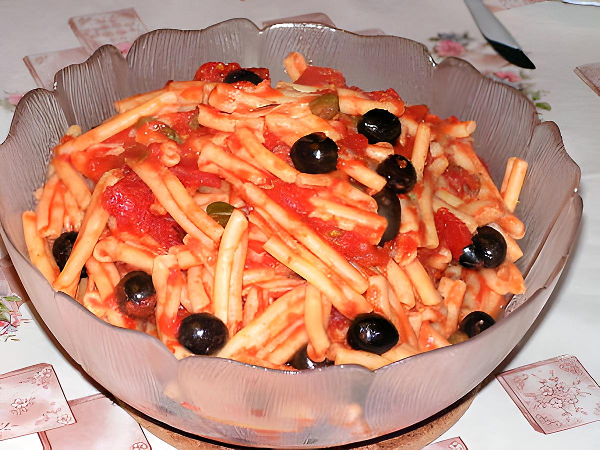 recette Casarecce à la sicilienne