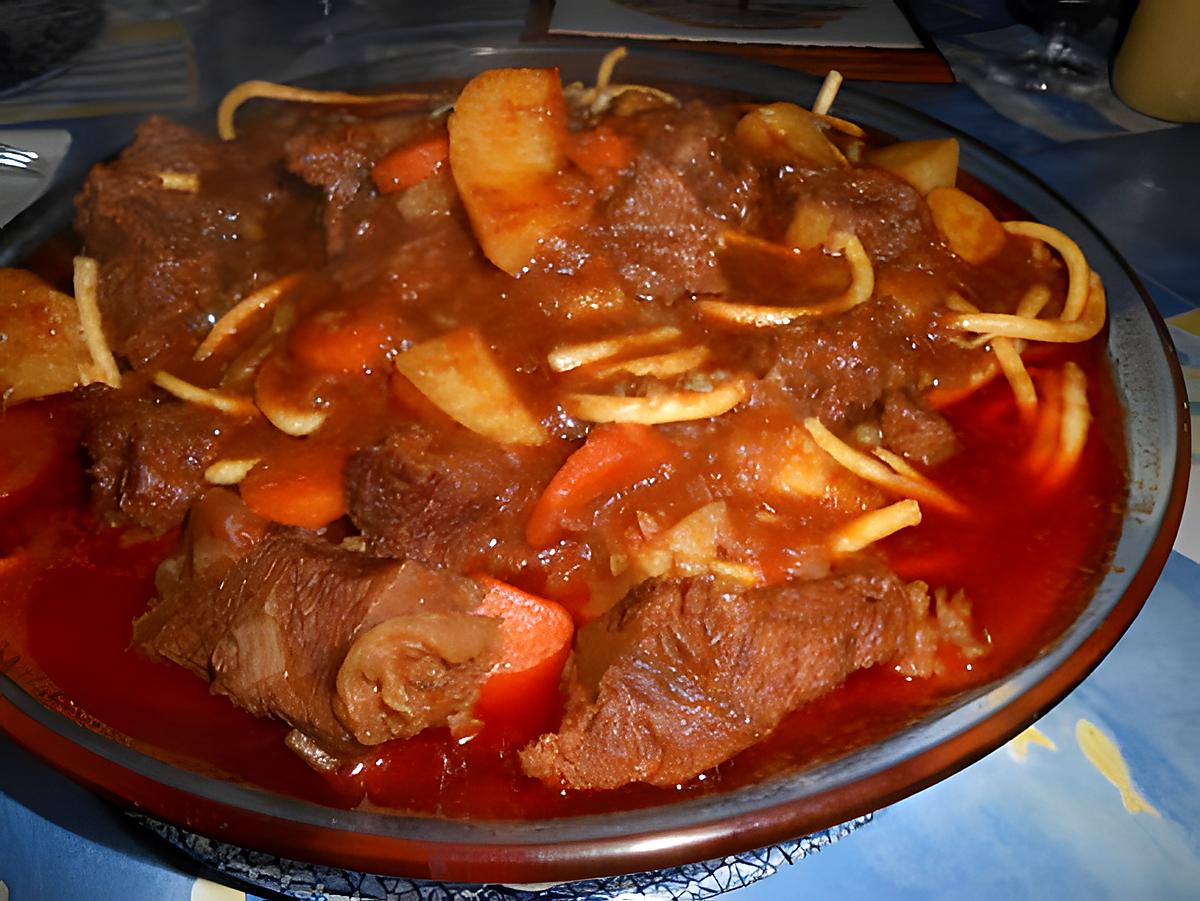 recette Mon goulash