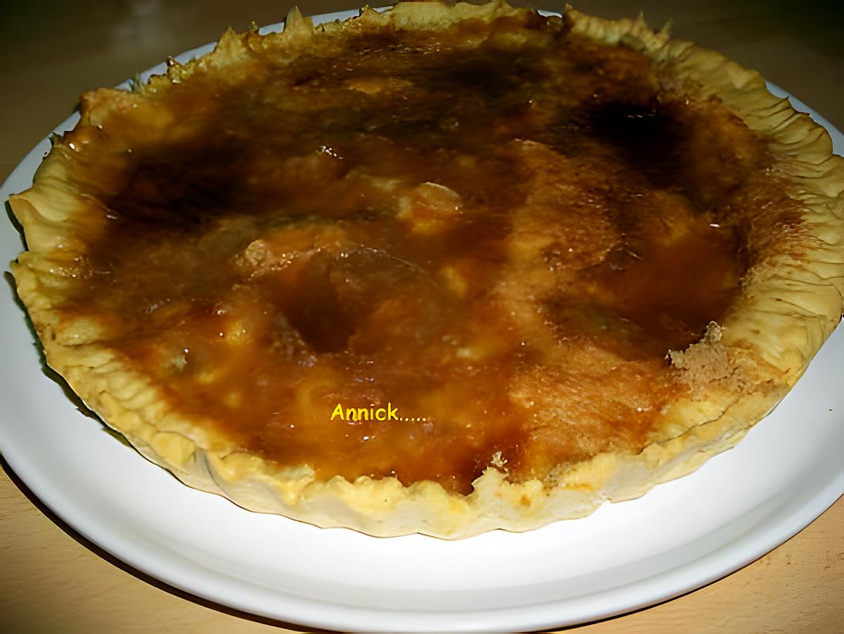 recette tarte à la cassonade