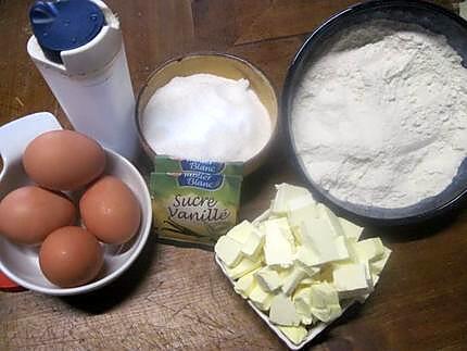 recette Gâteau chocolat pâtes d'amandes et meringues.