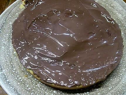 recette Gâteau chocolat pâtes d'amandes et meringues.
