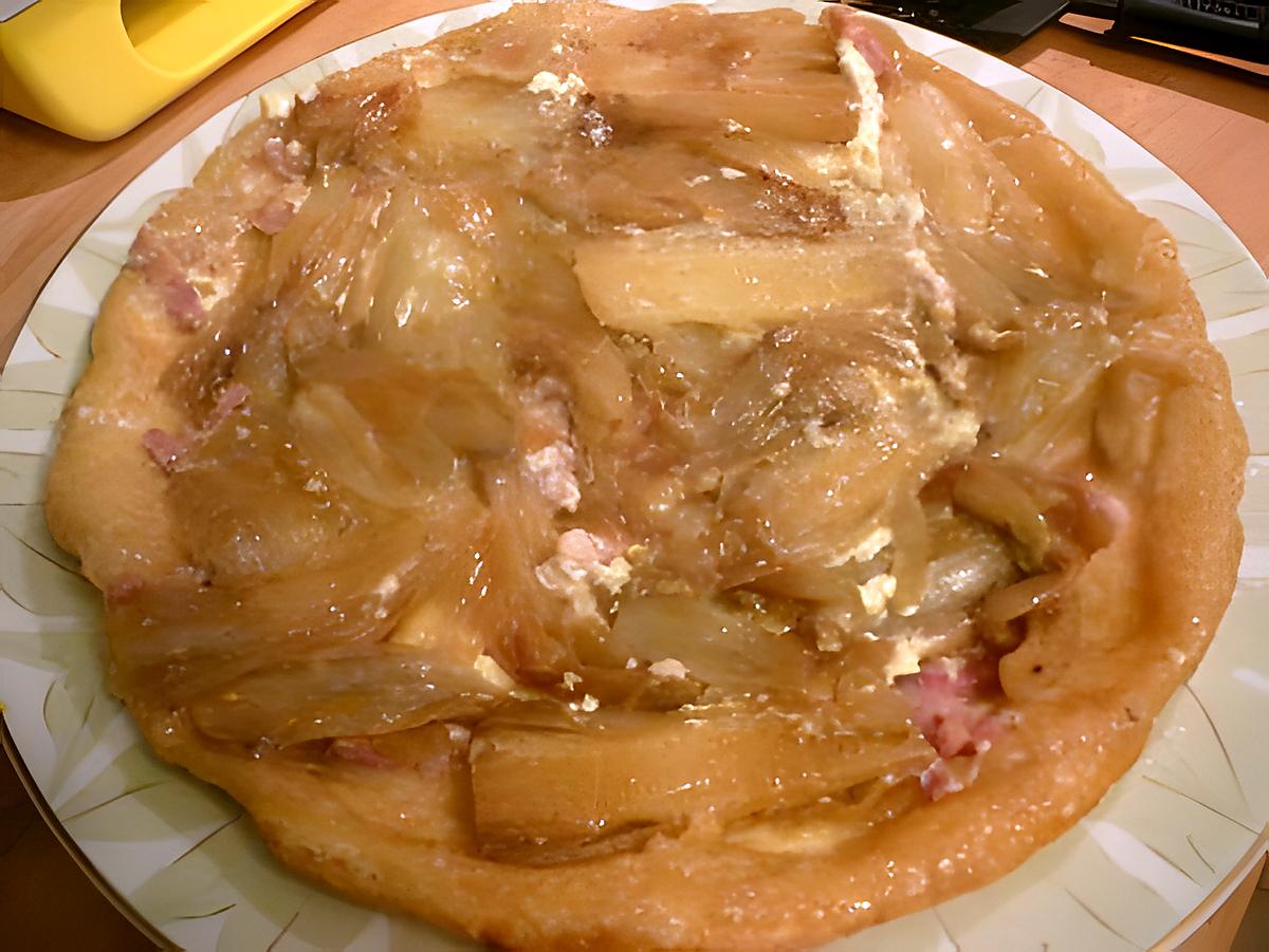 recette Tarte tatin aux endives