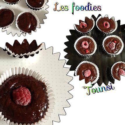 recette Cupcake ganache mousse au chocolat