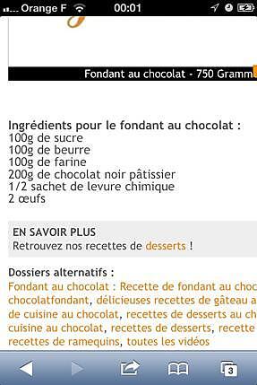 recette Cupcake ganache mousse au chocolat