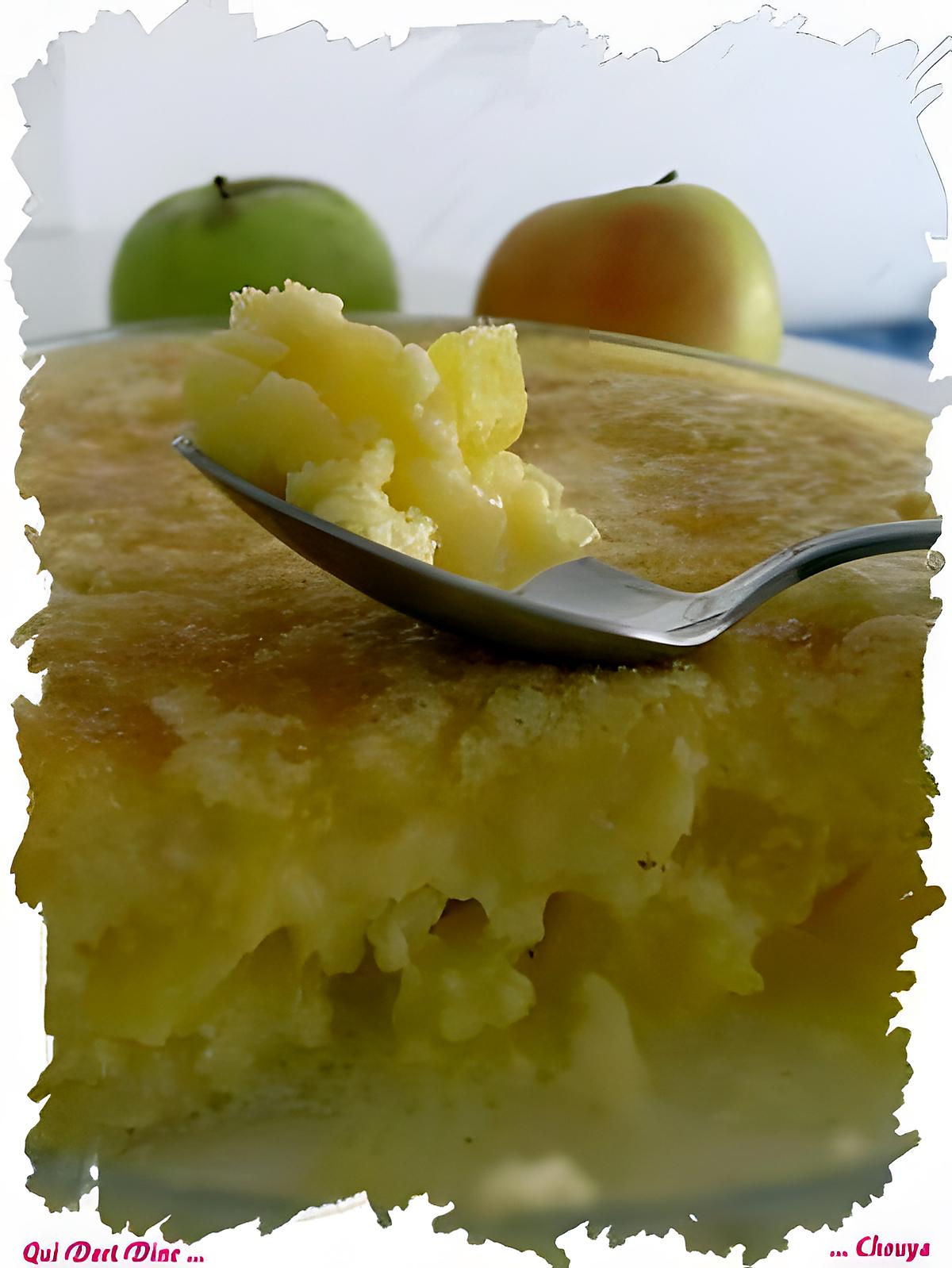 recette Clafoutis pomme / mangue / coco