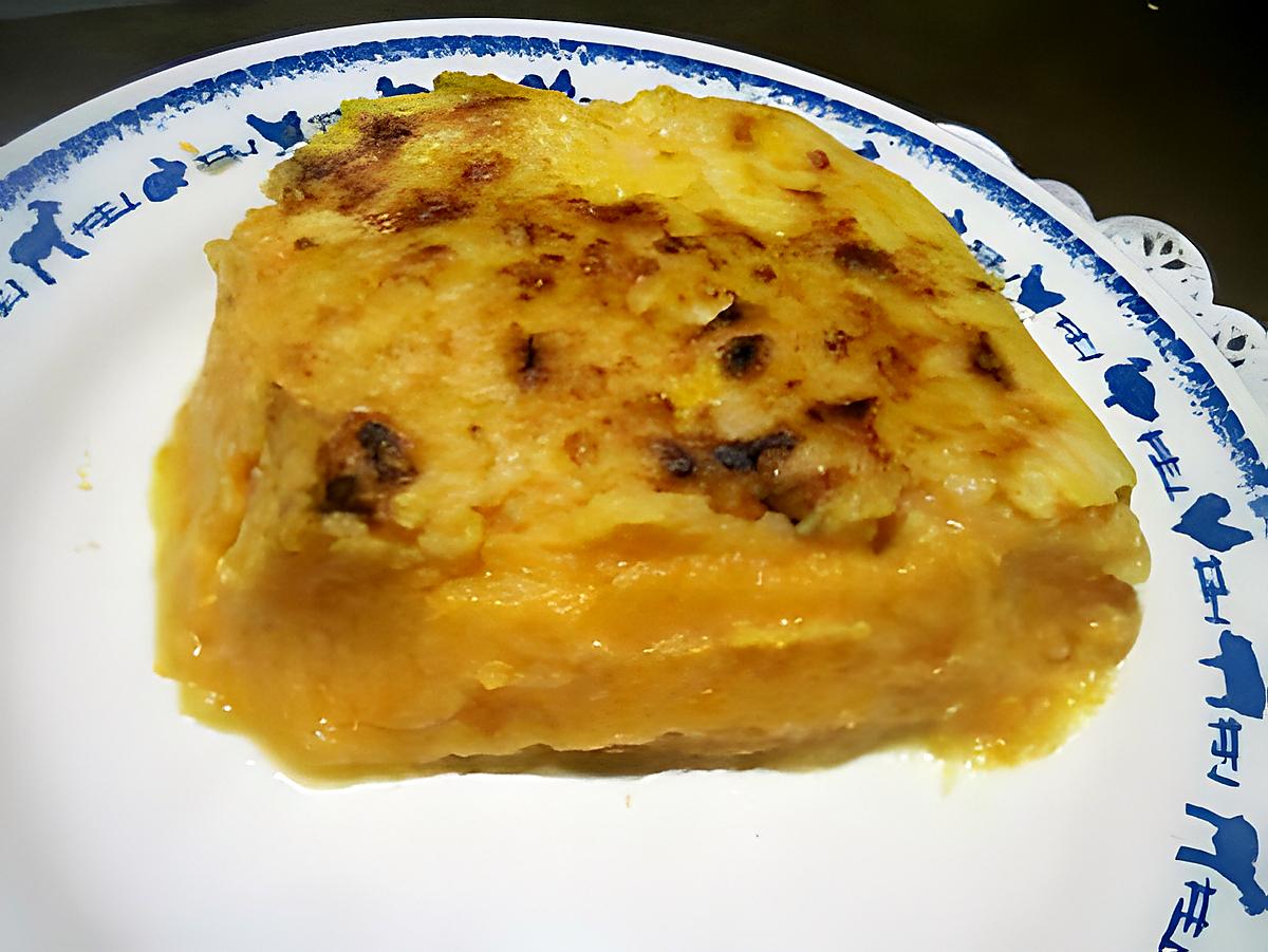 recette Gratin de courge et pommes de terre.