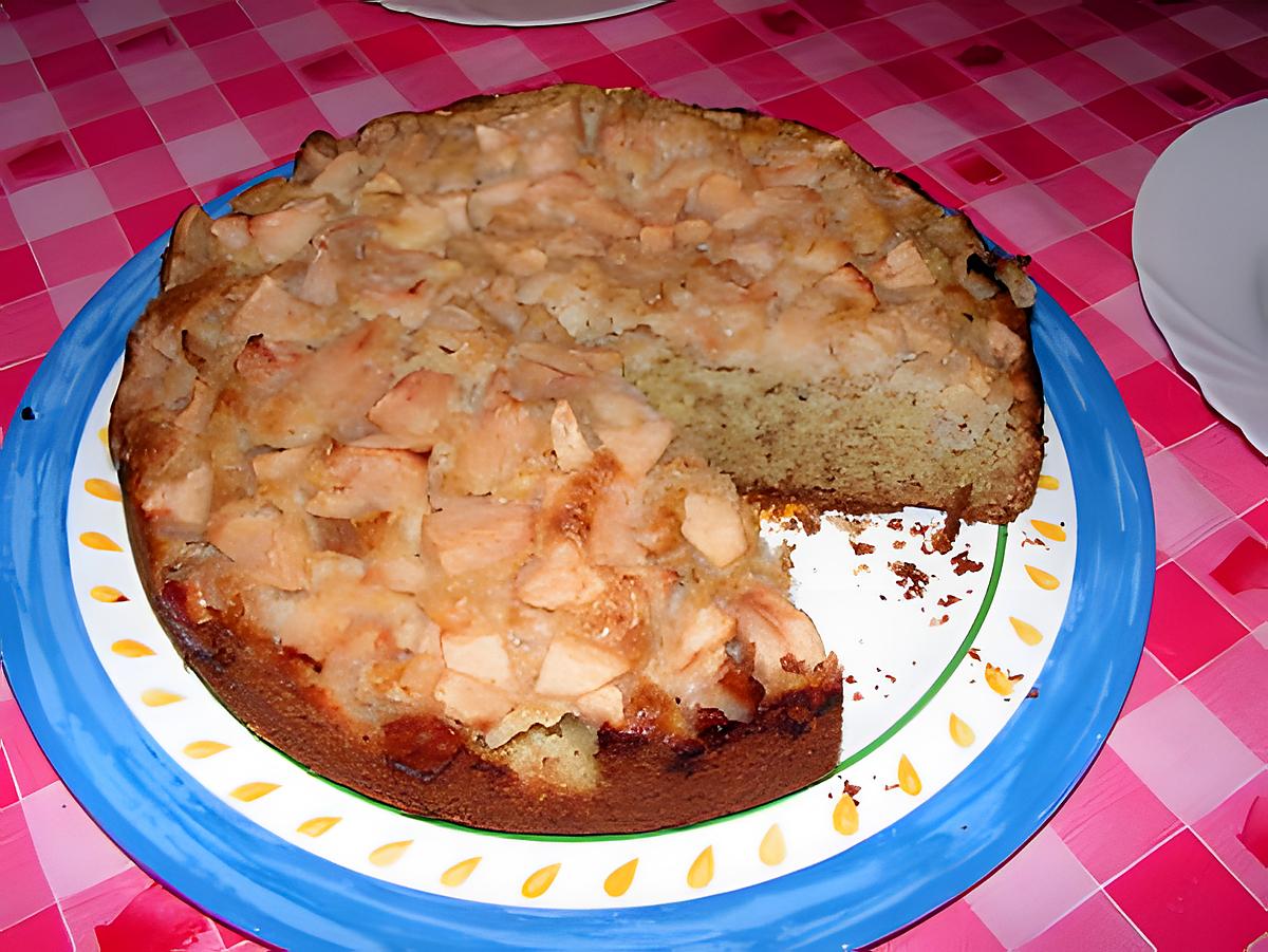 recette gâteau aux pommes et aux graines de pavot