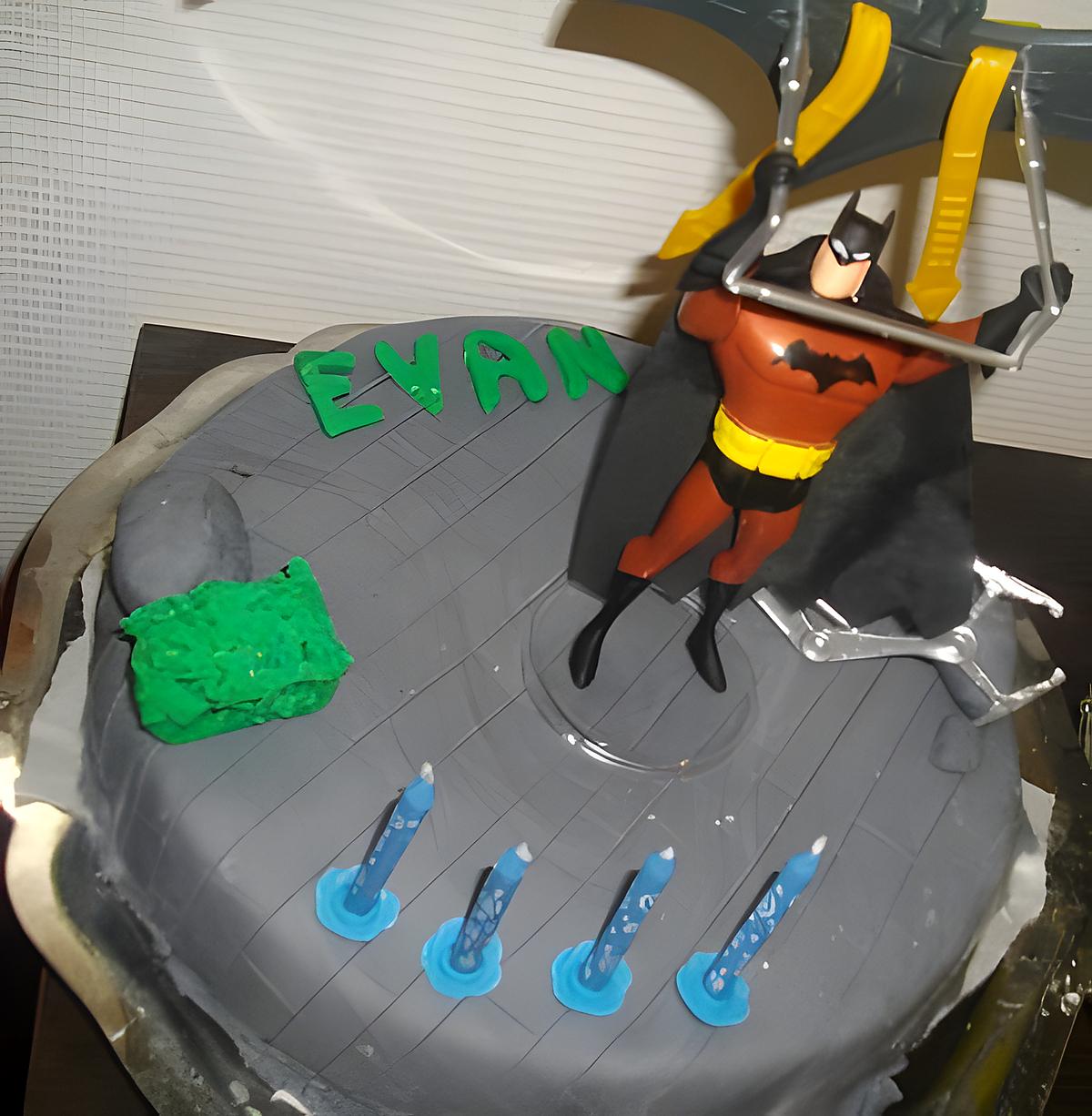 recette gâteau batman 2