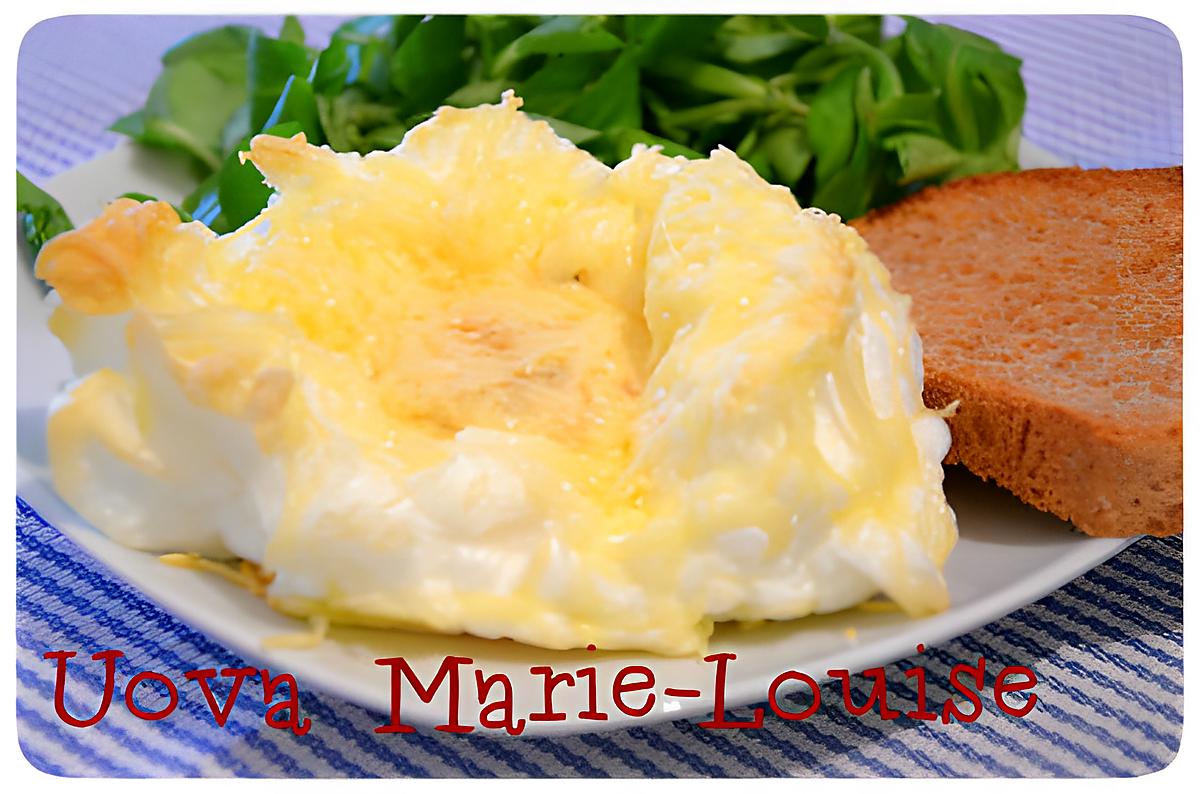 recette Oeufs Marie-Louise