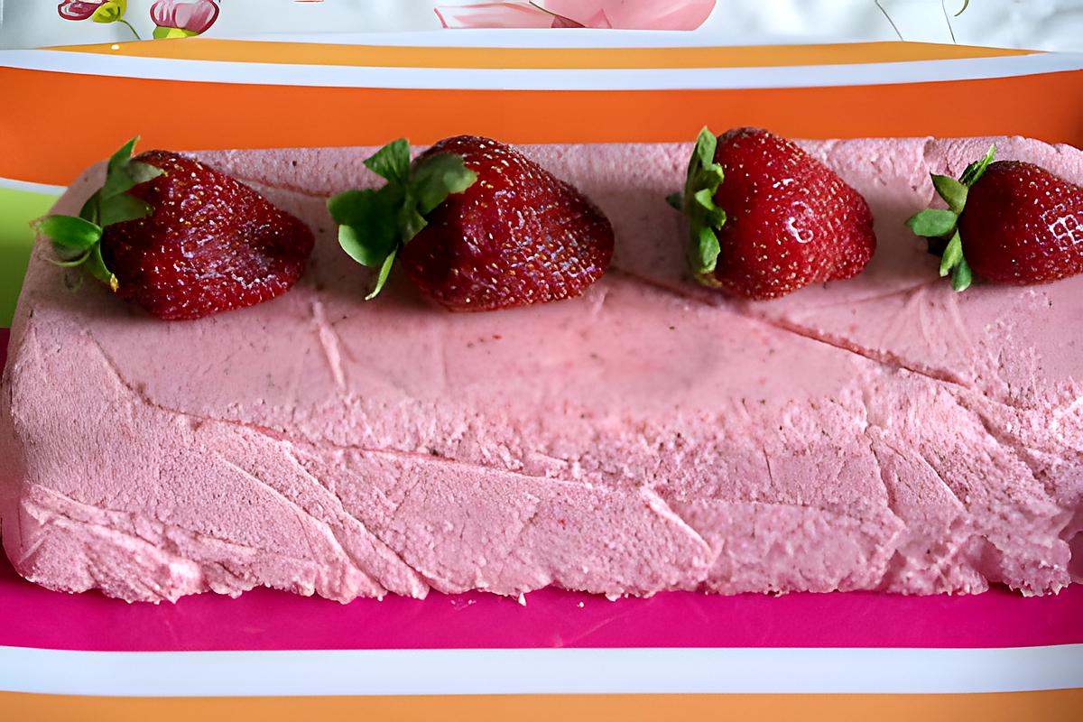 recette terrine aux fraises