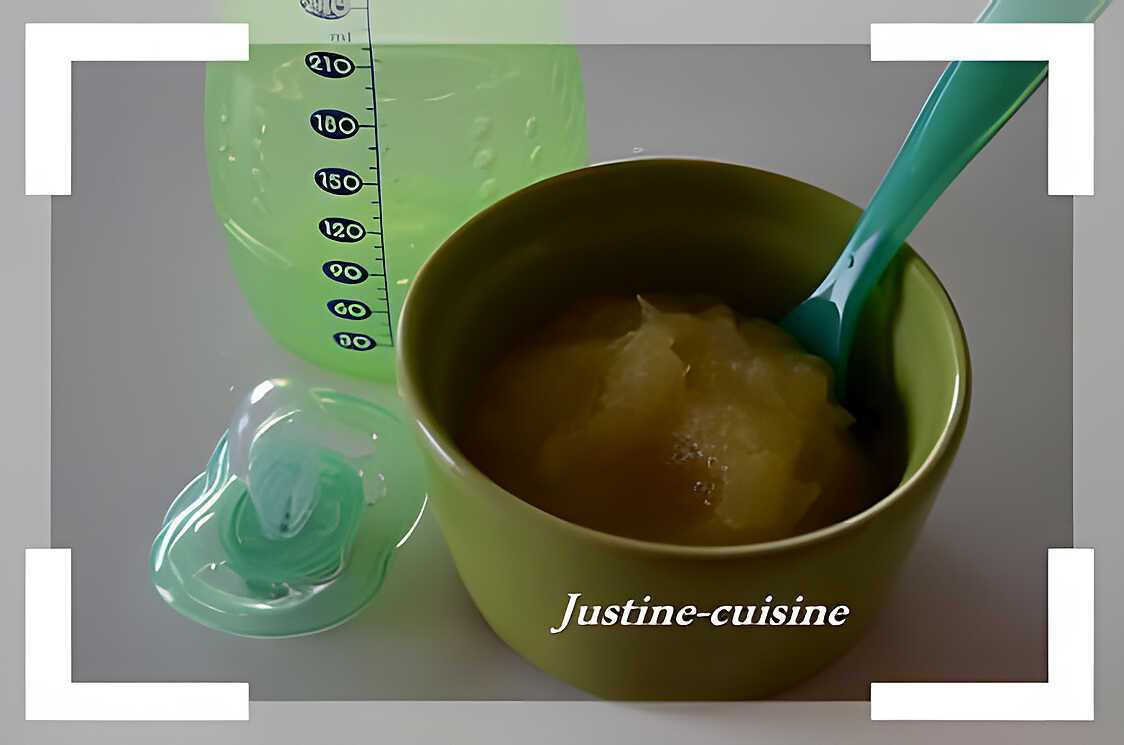 Recette de Compote de pomme pour bébé (à partir de 6mois)