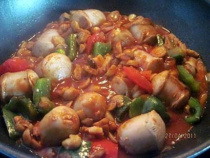 recette Boudins blancs aux légumes.