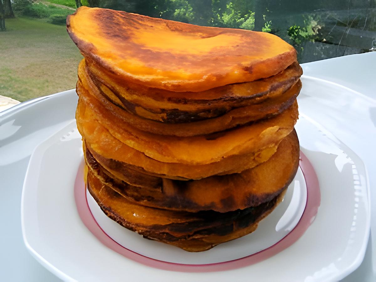 recette Pancakes au potimarron