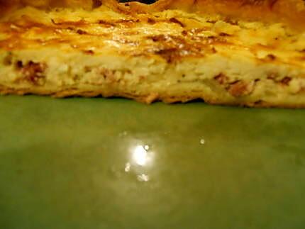 recette QUICHE AU JAMBON CRU ET FETA