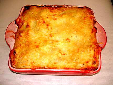 recette Lasagnes au jambon et aux champignons