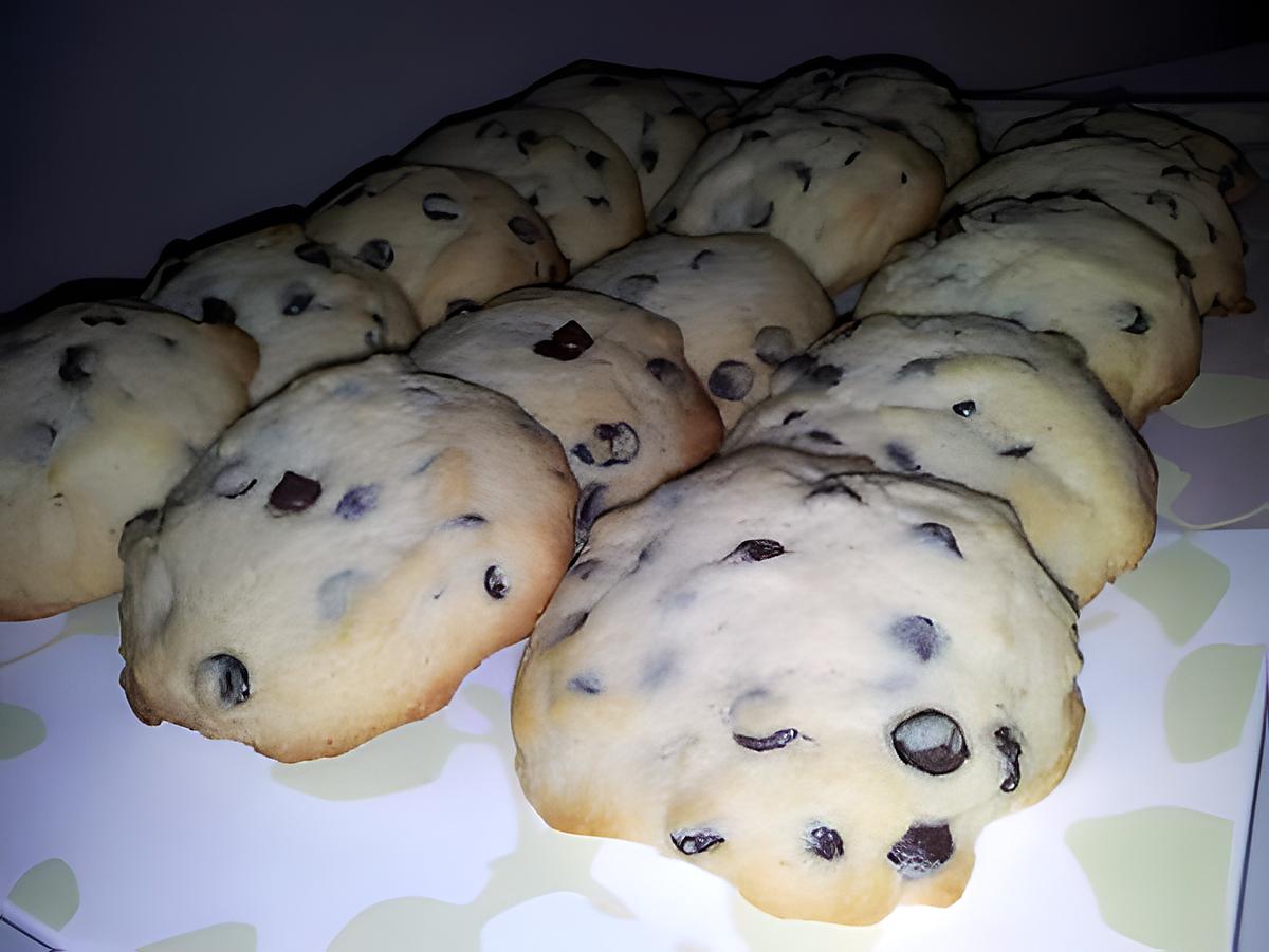 recette Cookies moelleux