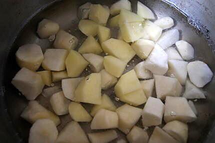 recette Ecrasé de topinambours et pommes de terre