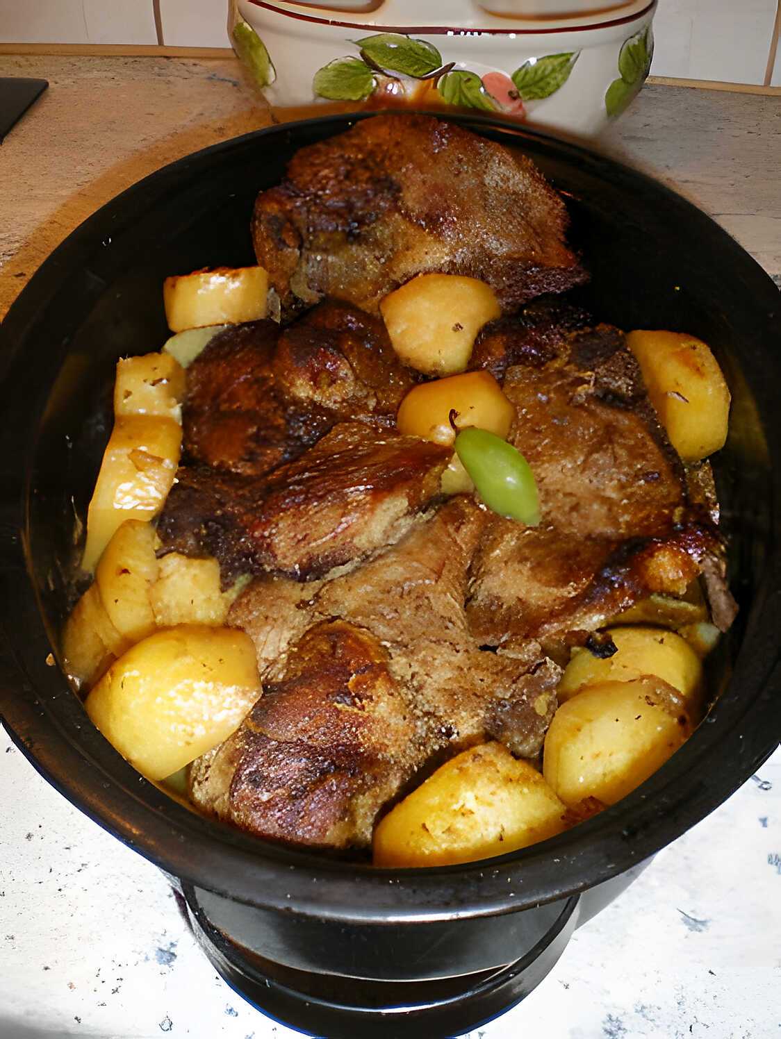 Echines de porc à la moutarde et soja