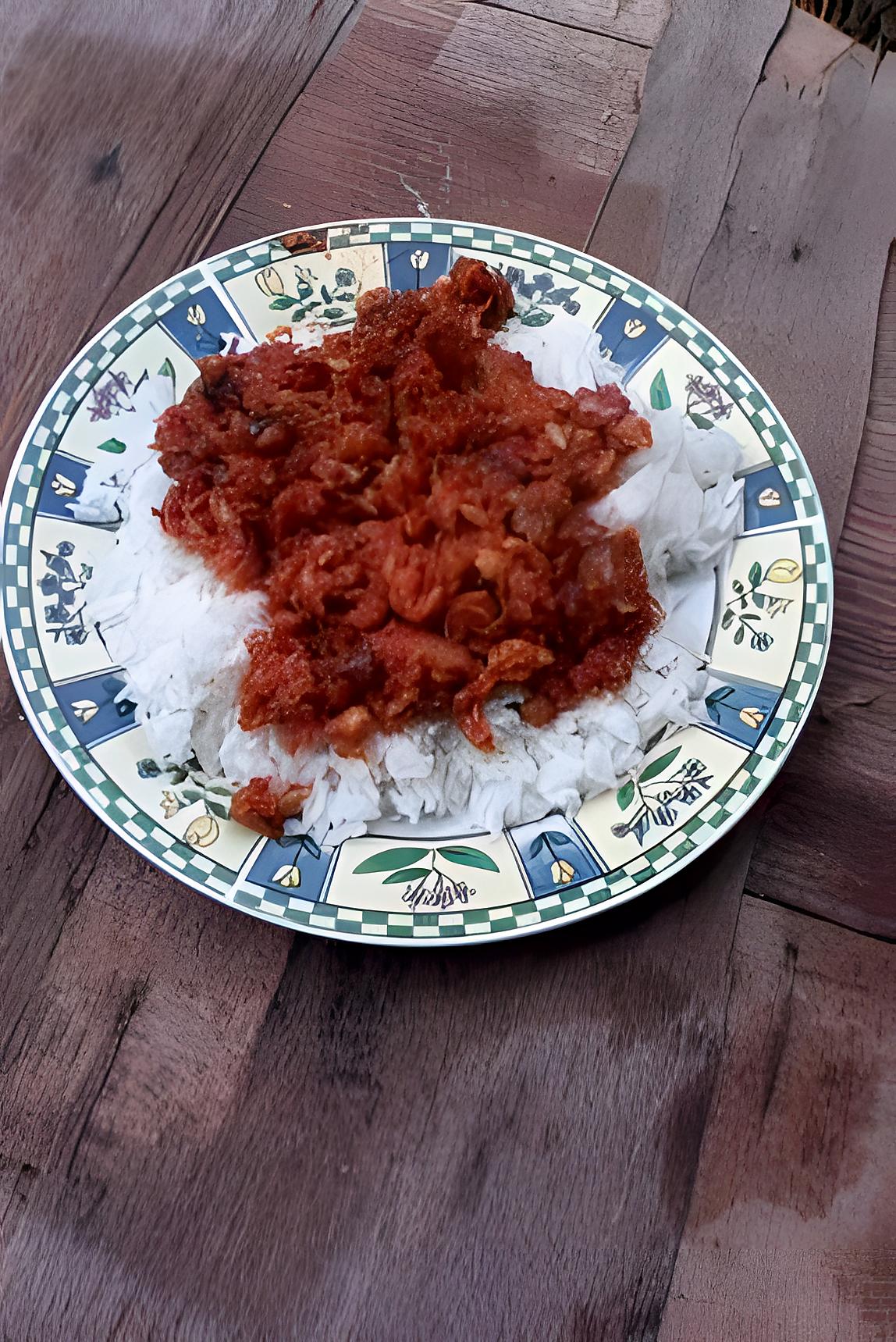 recette Rougail la morue à la créole!