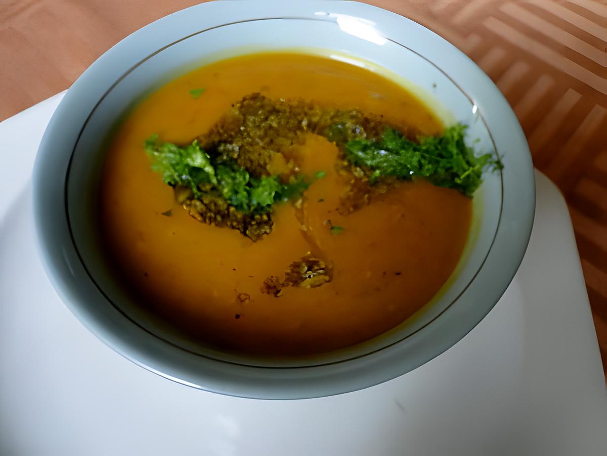 recette Soupe carottes-fenouil