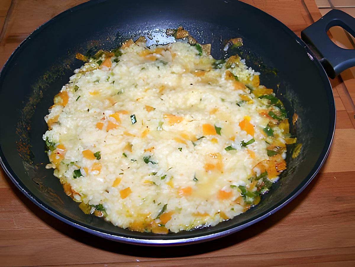 recette Risotto carottes persil