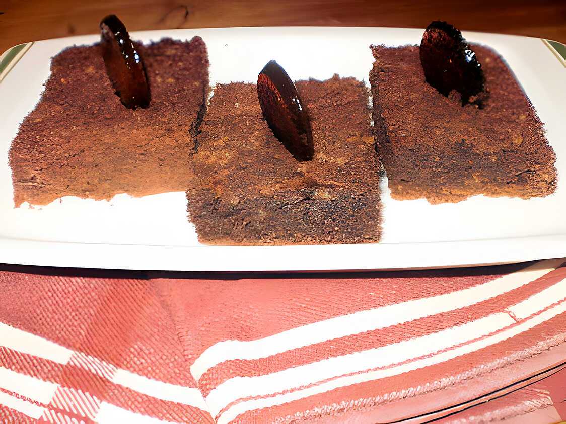 Recette de Brownies au chocolat et aux noix