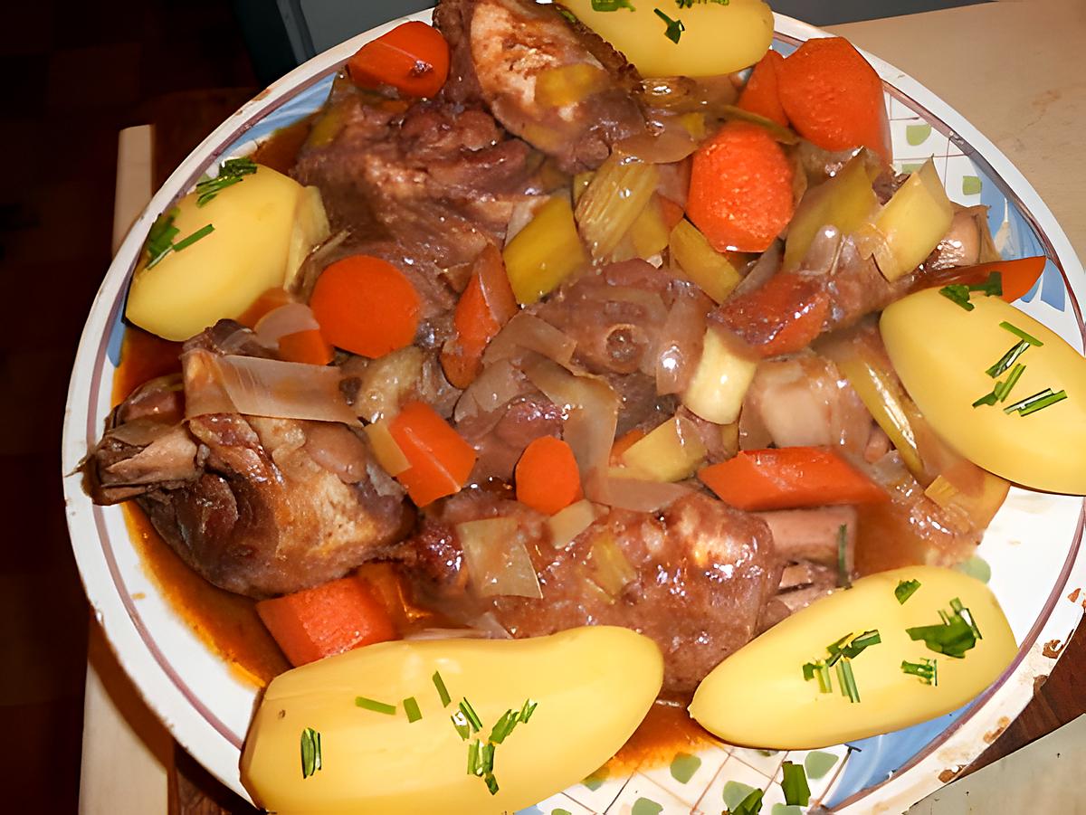 recette Mijoté de dinde au beaujolais