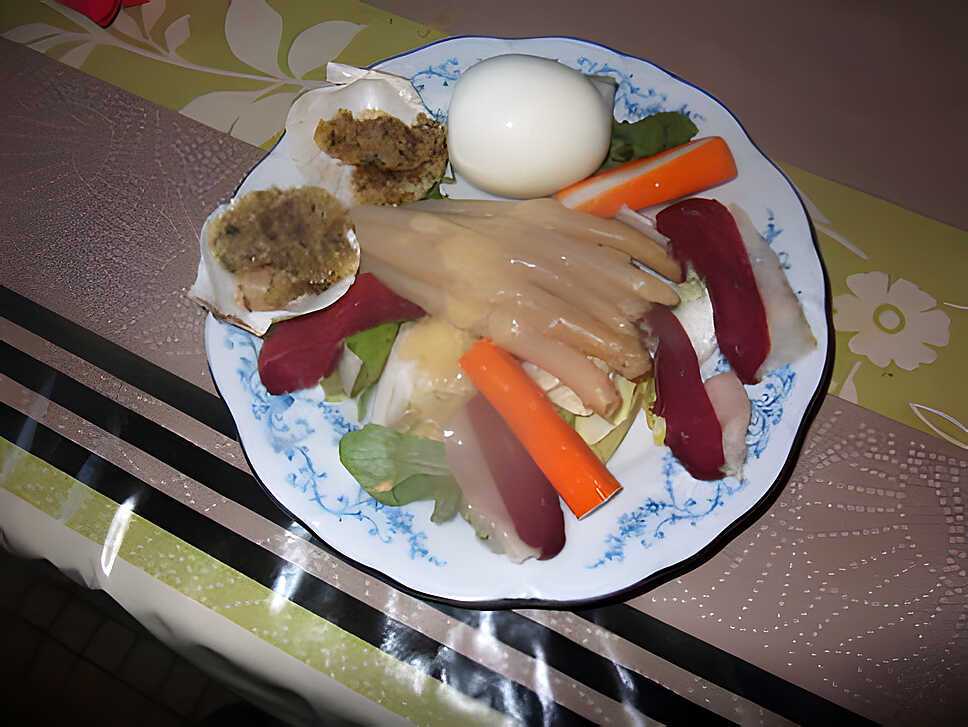recette assiette gourmande et les chataignes!!