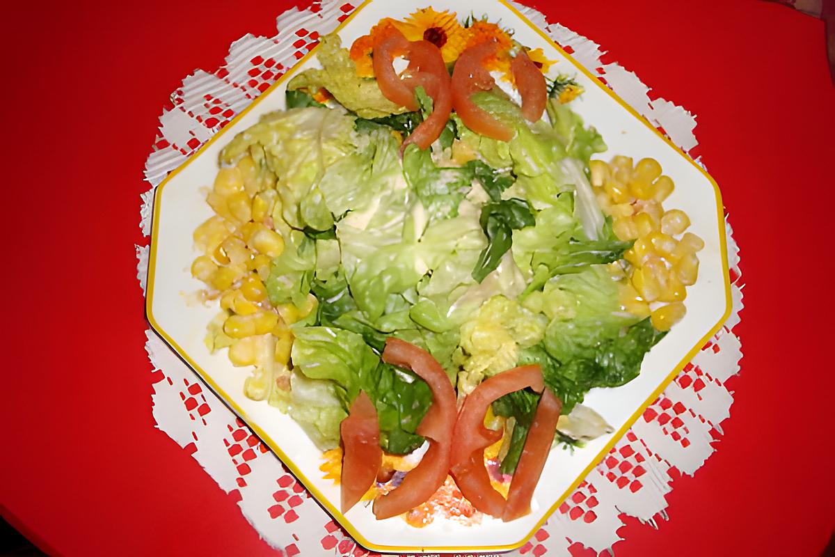 recette SALADE DE LAITUE