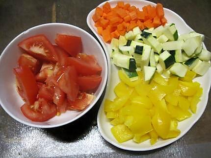 recette Fatal boulgour aux légumes.