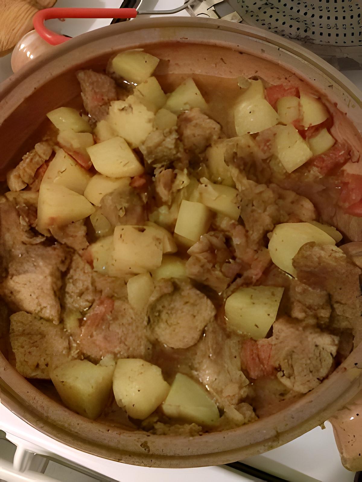 recette RAGOUT DE PORC