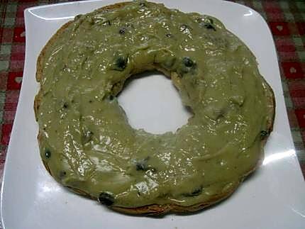 recette Couronne garnie de crème pâtissière.