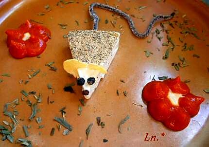 recette Souris au fromage