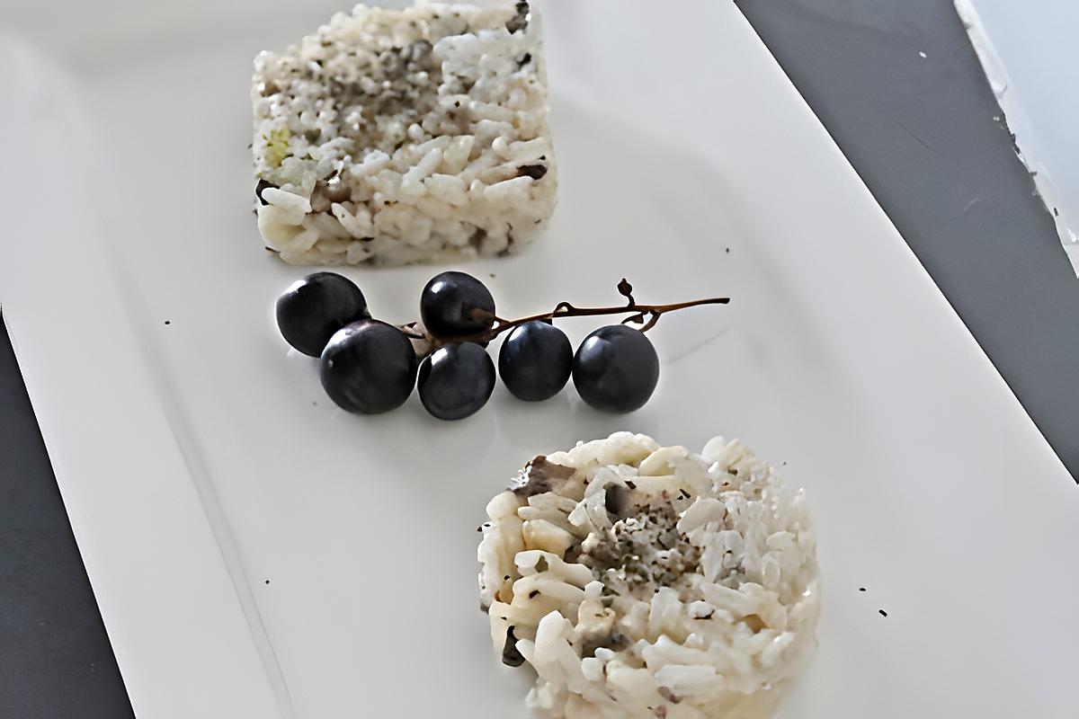 recette Risotto champignon végétarien