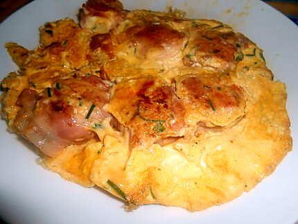 recette OMELETTE  SURPRISE