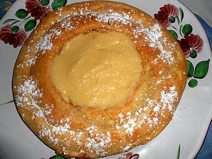 recette Couronne à la creme patissiére