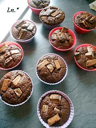 recette Muffins choco kit-kat