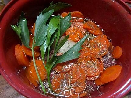 recette joue de boeuf aux carottes au micro-ondes.