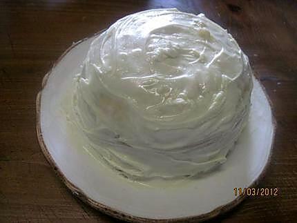 recette Gâteau au citron et chocolat blanc.