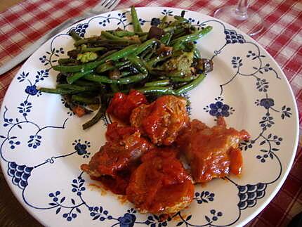 recette filet mignon curry sauce tomates