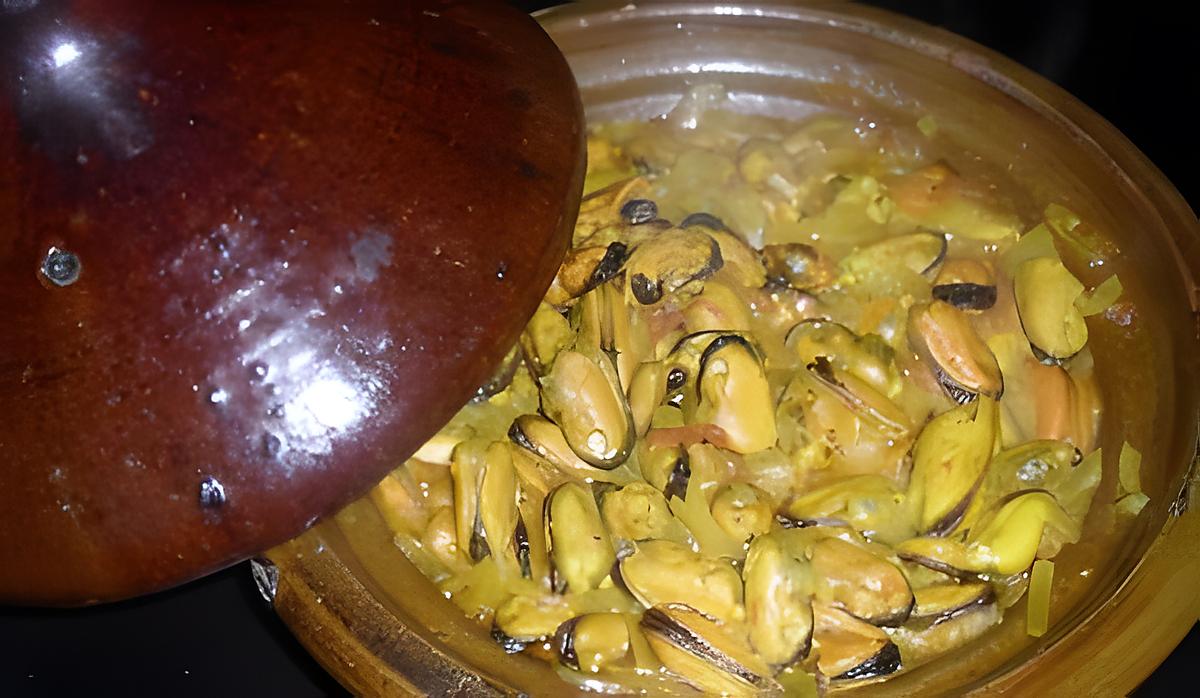 recette Tajine de moules