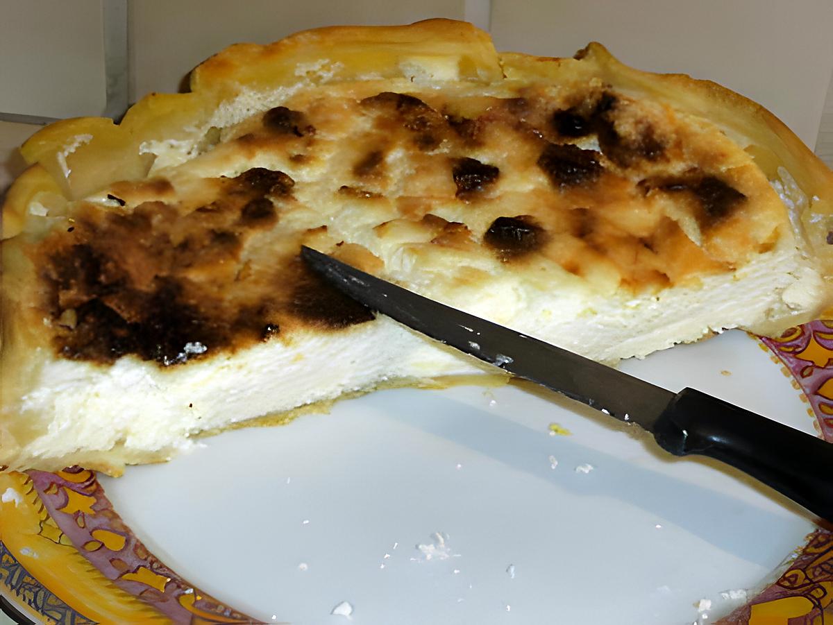 recette Tarte au fromage blanc