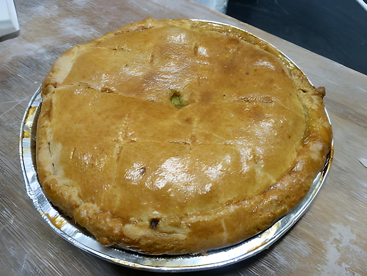 recette tourte aux pommes