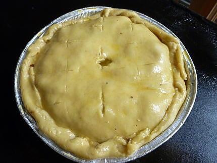 recette tourte aux pommes