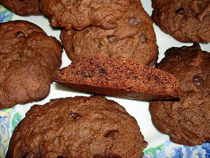 recette cookies au Nesquik et aux pépites de chocolat